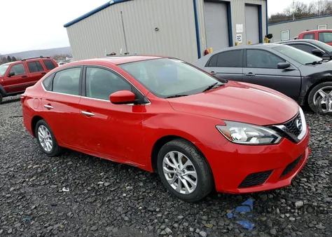 2017 Nissan Sentra Sv z USA, uszkodzony, nr VIN 3N1AB7AP5HY376720